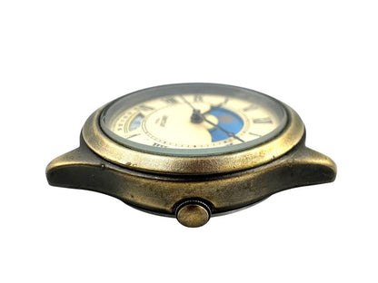 VEGA JUNCTION Moon Phase Quartz Watch FOR PARTS