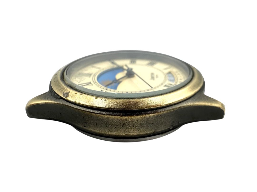 VEGA JUNCTION Moon Phase Quartz Watch FOR PARTS