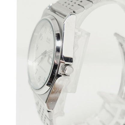 Seiko Alba Analog Quartz Men Battery Replaced Working Item