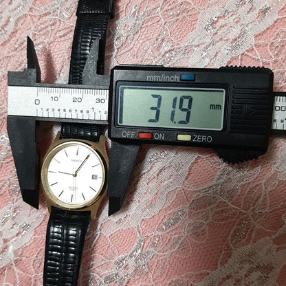 Analog Quartz Men Men Vintage Ricoh Ammon Watch Men'S Rare