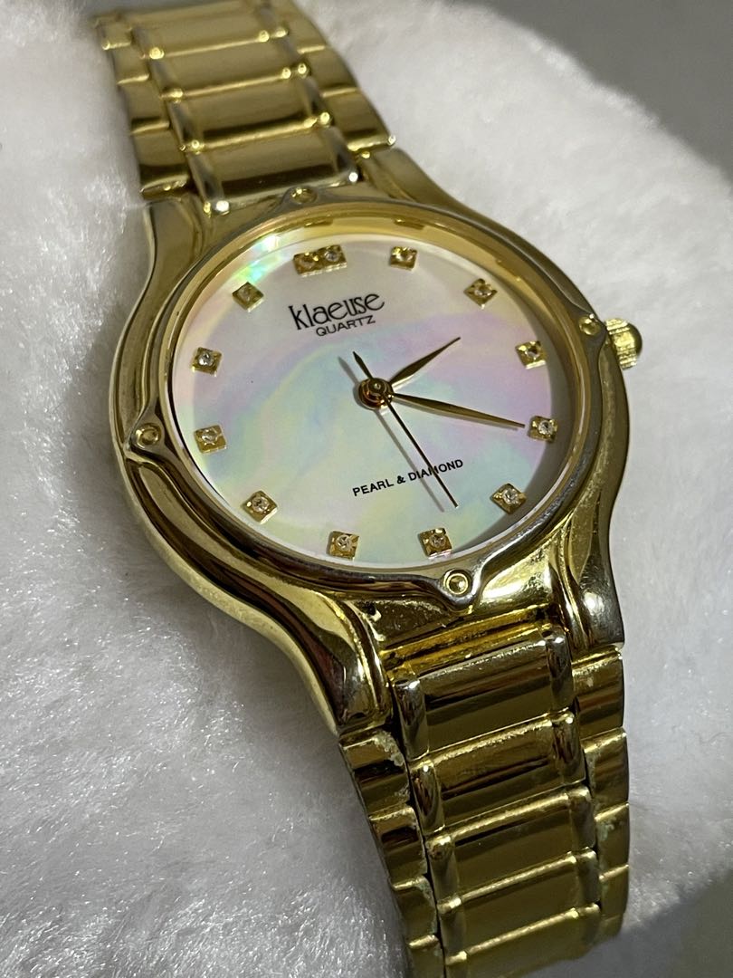 Kreuse SK-153-LI Analog Quartz Women クロイゼ パール文字盤＊Womenwatch