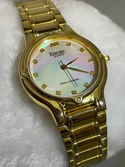 Kreuse SK-153-LI Analog Quartz Women クロイゼ パール文字盤＊Womenwatch