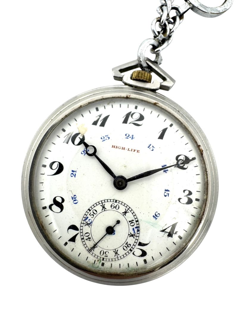 High Life Analog Mechanical (Manual) Men Pocket Watch Manual Winding Small Seconds
