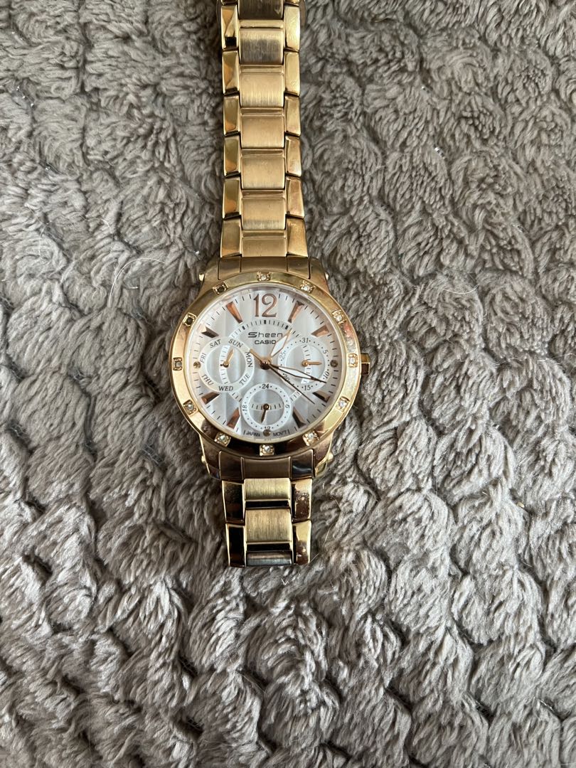 Casio Sheen SHN-3012D-7A Analog Quartz Women