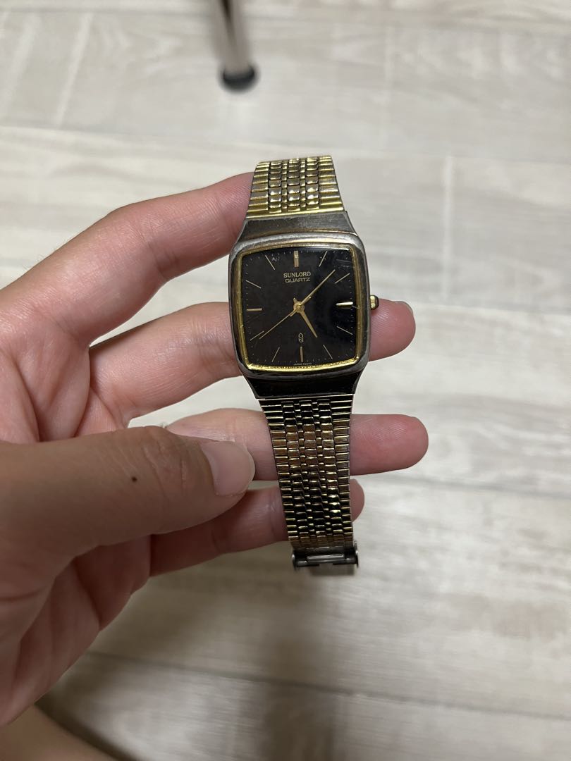 Sunload Analog Quartz Men サンロード Sunlord Menwatch Used