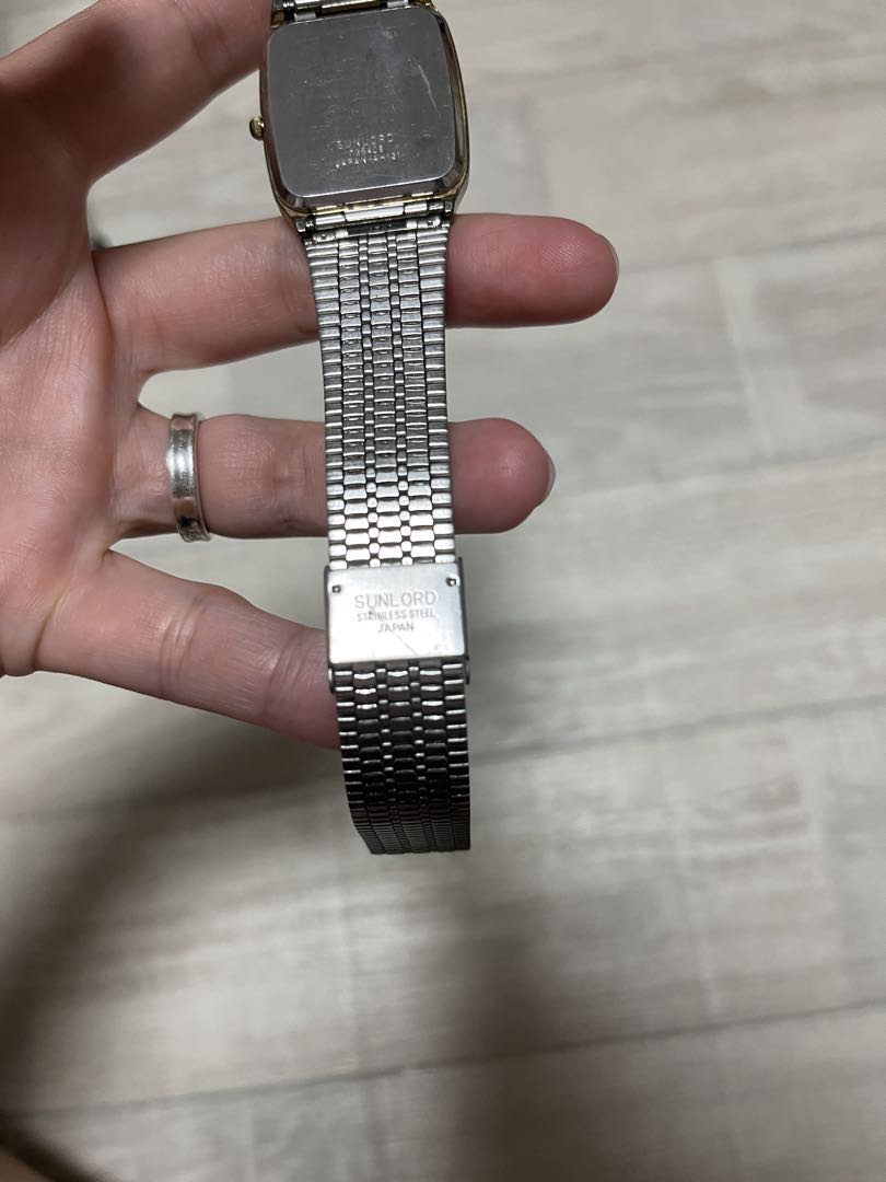Sunload Analog Quartz Men サンロード Sunlord Menwatch Used