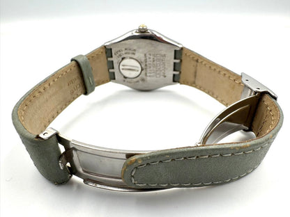 Swatch Irony Analog Quartz Unisex Adults Wristwatch Stainless Steel Case 32Mm Date