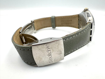 Swatch Irony Analog Quartz Unisex Adults Wristwatch Stainless Steel Case 32Mm Date