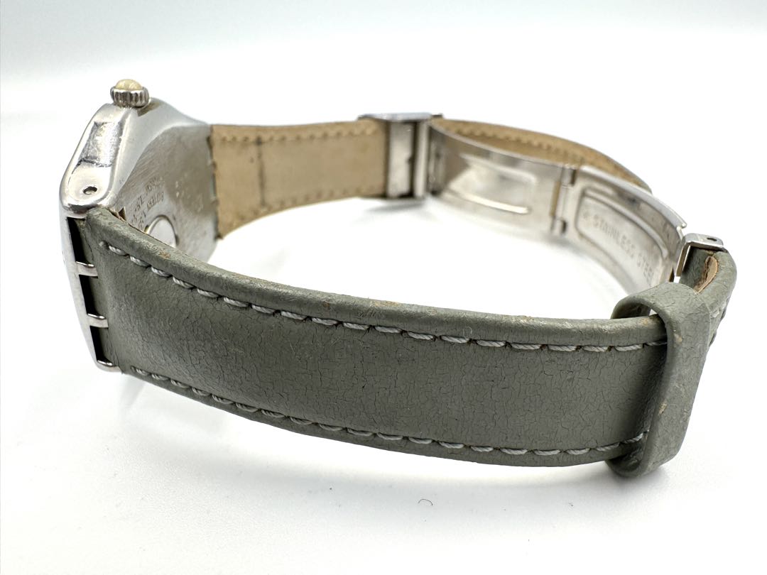 Swatch Irony Analog Quartz Unisex Adults Wristwatch Stainless Steel Case 32Mm Date