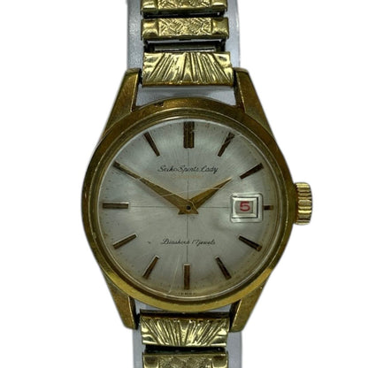 Seiko sports lady Analog Mechanical (Manual) Women 17Jewels Manual Winding Operation Confirmed