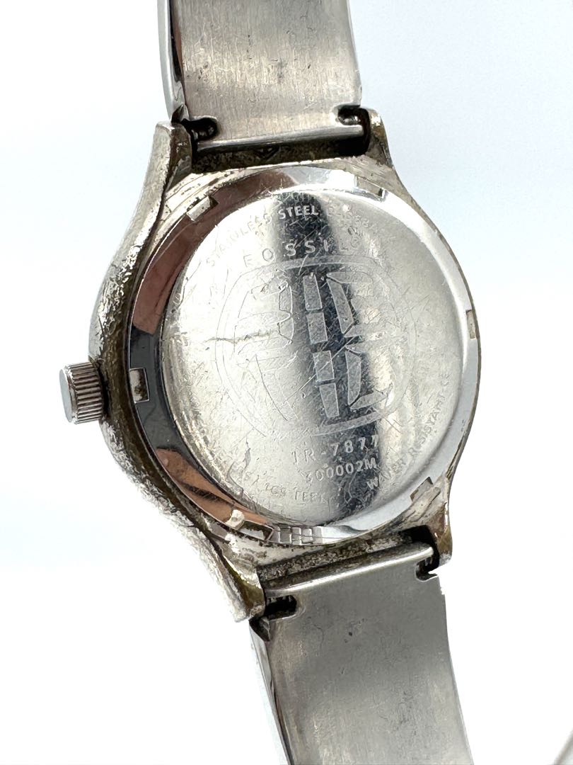 Fossil BIG TIC Analog Quartz Women Watch Y2K