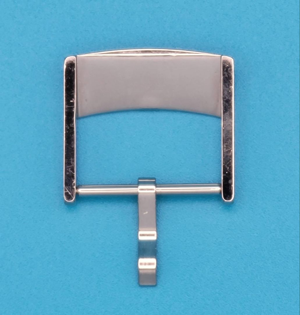 Analog Quartz Men Men Louis Vuitton Genuine Buckle 18Mm Silver Tone