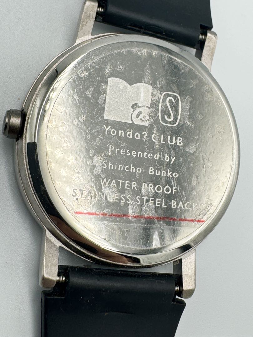 Osamu Dazai Analog Quartz Men Watch Shincho Bunko Limited Rare Edition