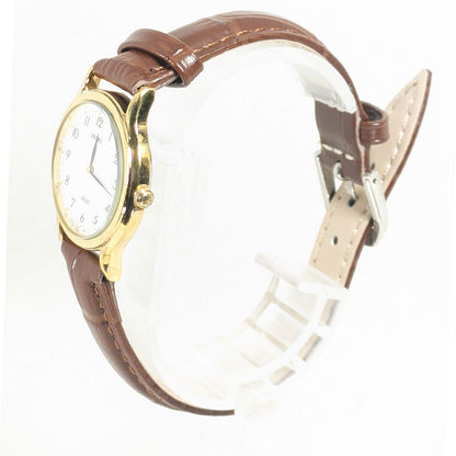 Seiko Spirit 4N20-0970 Analog Quartz Women 2-Hand Battery & Band Replaced Working Item