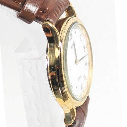 Seiko Spirit 4N20-0970 Analog Quartz Women 2-Hand Battery & Band Replaced Working Item