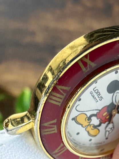 LORUS Disney Analog Quartz Women ロラス 希少 レトロ ミッキー Watch