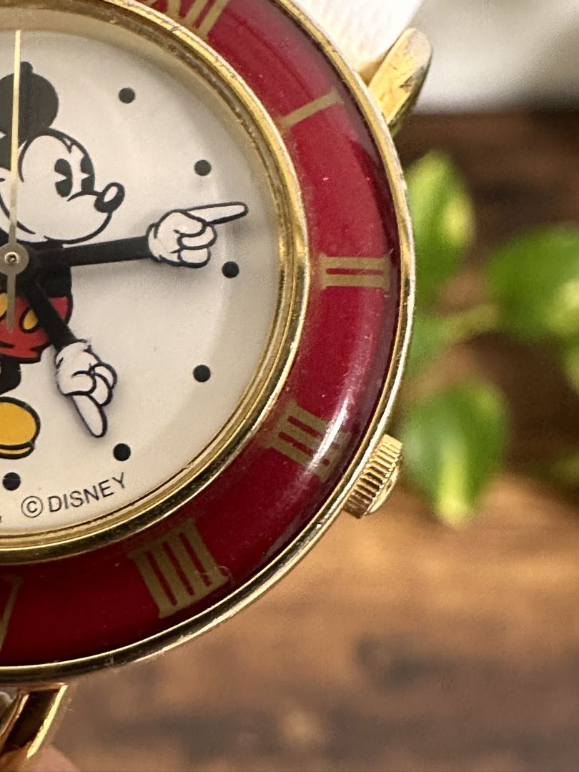 LORUS Disney Analog Quartz Women ロラス 希少 レトロ ミッキー Watch