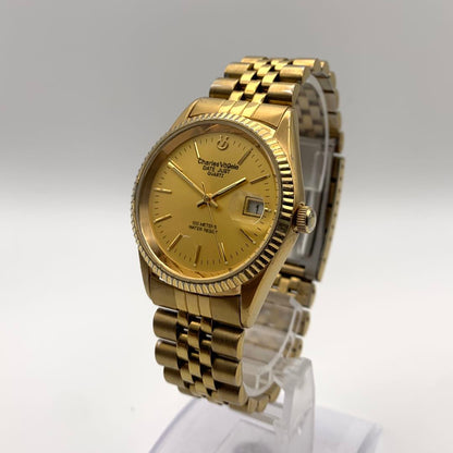 CHARLES VOGELE Analog Quartz Men シャルル・フォーゲル シャルル ホーゲル Cv-7291 [For Parts / Junk]