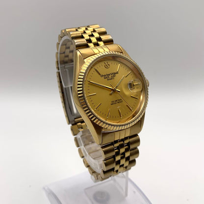 CHARLES VOGELE Analog Quartz Men シャルル・フォーゲル シャルル ホーゲル Cv-7291 [For Parts / Junk]