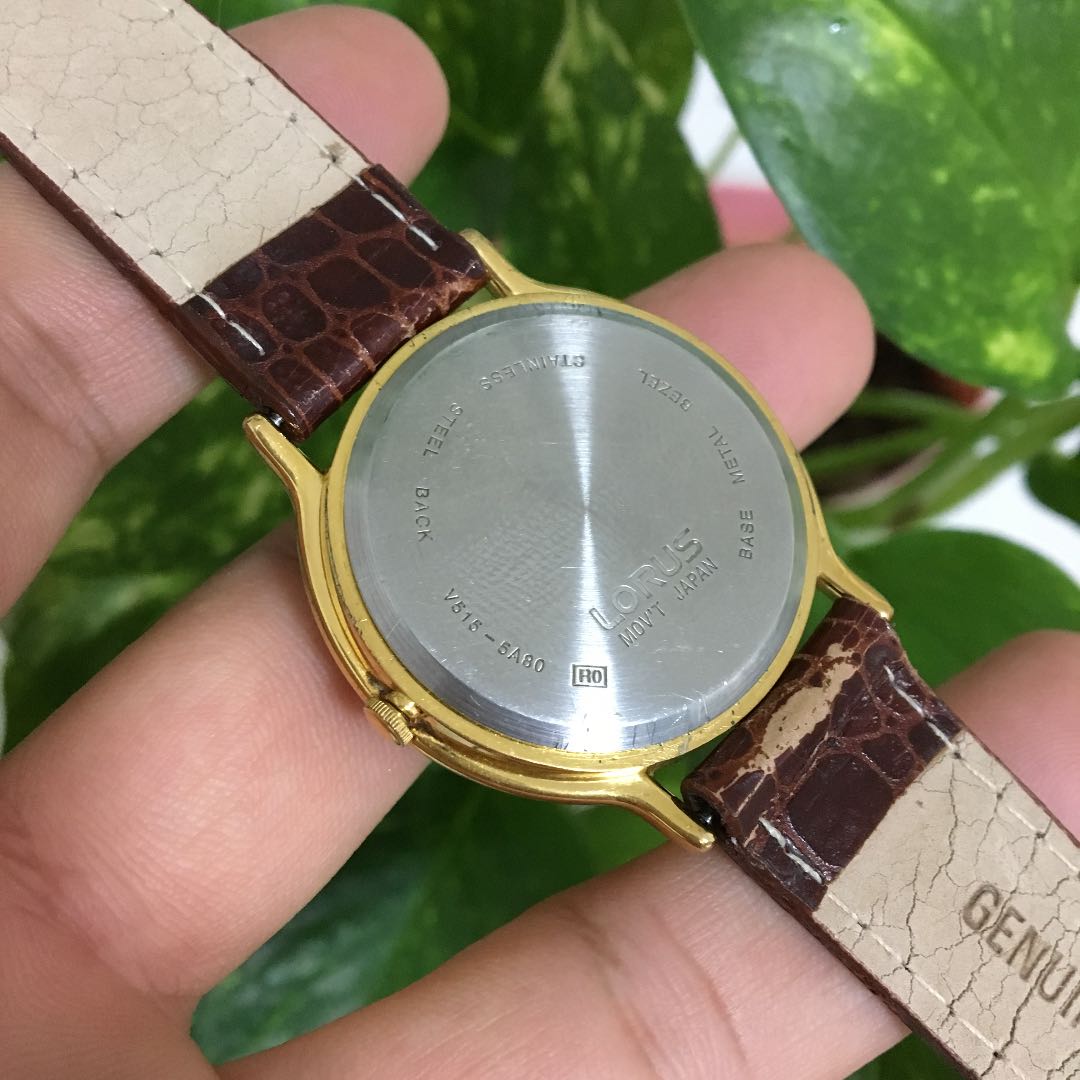 LORUS Analog Quartz Women ロラス 希少 レトロ ミッキー Watch