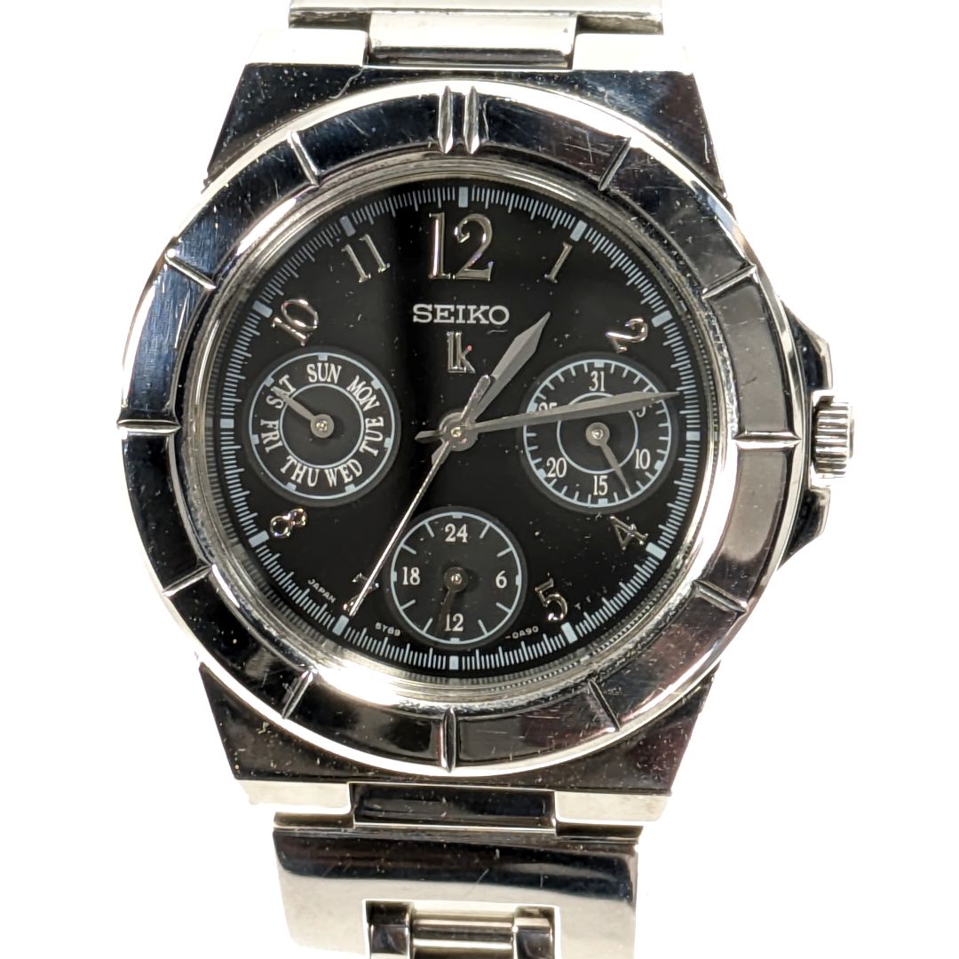 Seiko lk/lukia Analog Quartz Women Lukia Battery Replaced Working Item