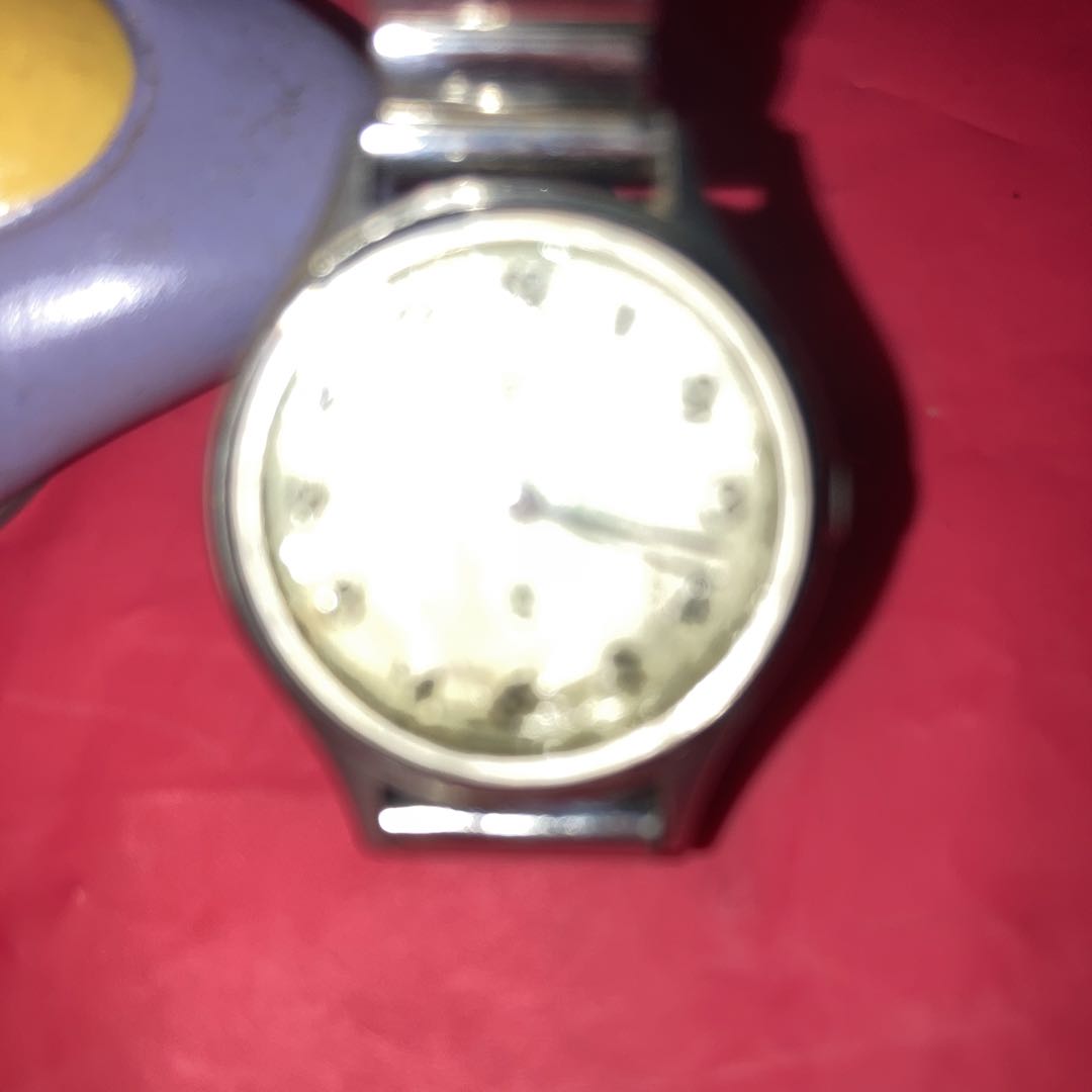 Seiko Analog Quartz Women Antique Old Women's Watch Steel Metal Band