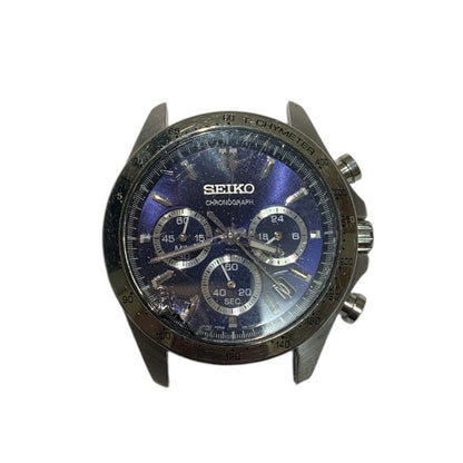Seiko Analog Quartz Men Chronograph Watch Head Only Operation Confirmed