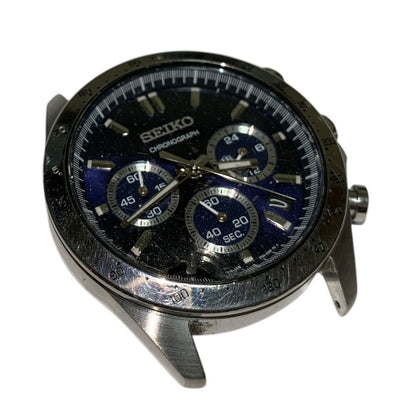 Seiko Analog Quartz Men Chronograph Watch Head Only Operation Confirmed