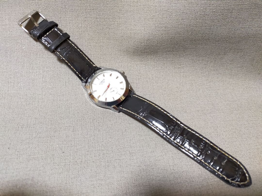 Amber Time Analog Quartz Men