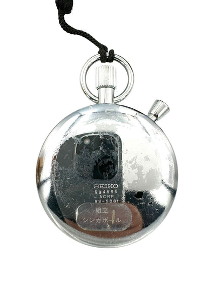 Seiko Stopwatch 88-5061 Analog Mechanical (Manual) Unisex Adults Vintage Manual 30 Mins Dial 56Mm From Japan