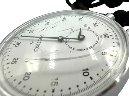 Seiko Stopwatch 88-5061 Analog Mechanical (Manual) Unisex Adults Vintage Manual 30 Mins Dial 56Mm From Japan