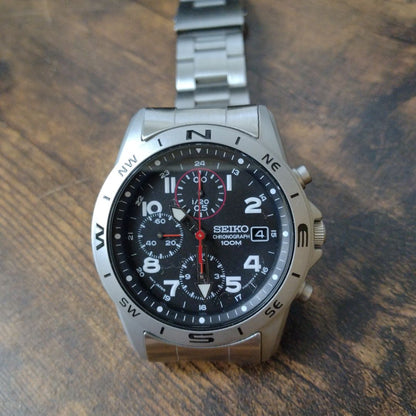 Seiko 7T34-6A00 Analog Quartz Men