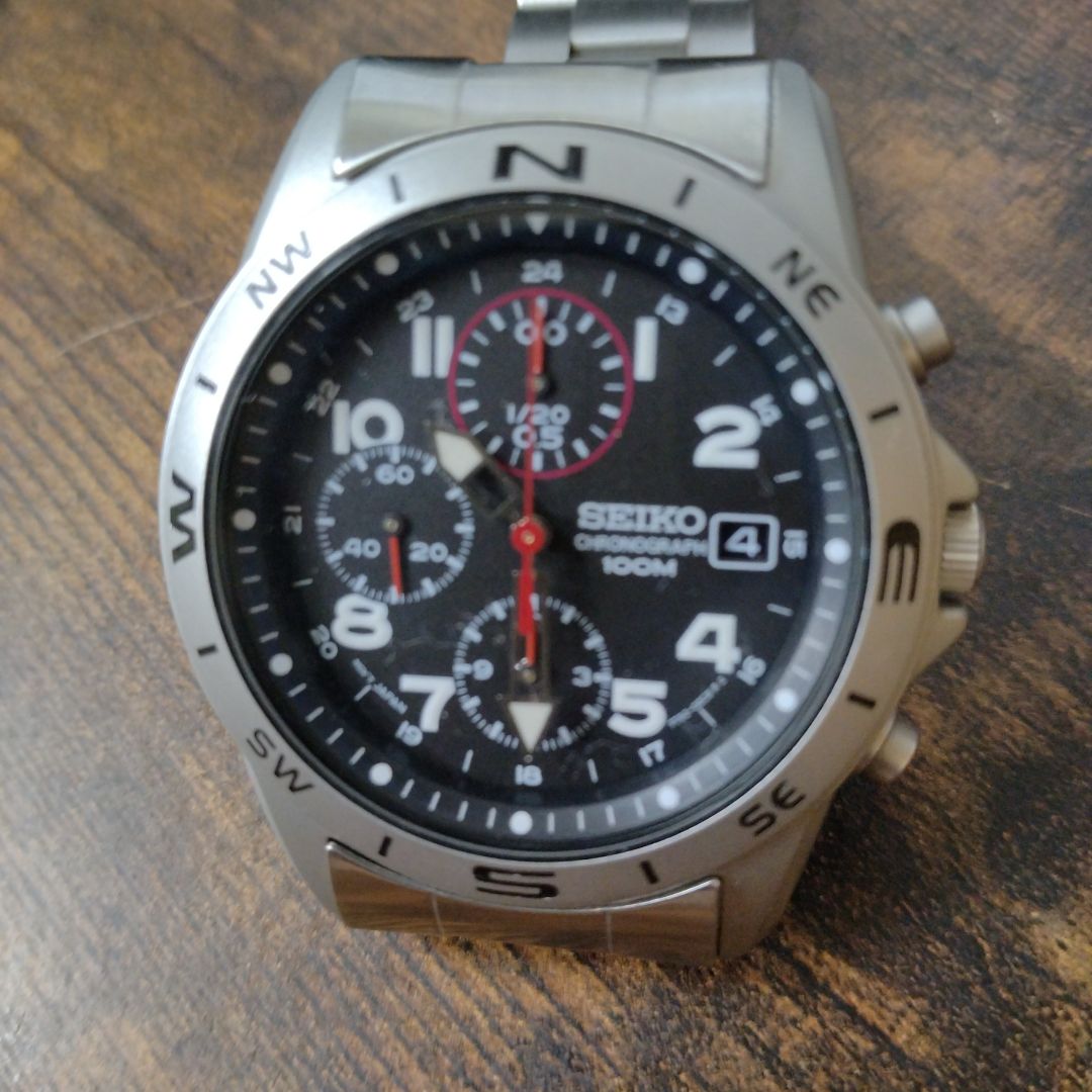 Seiko 7T34-6A00 Analog Quartz Men
