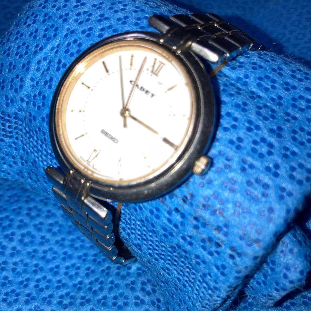 Seiko Analog Quartz Women Cadet Combination Square Women & Men