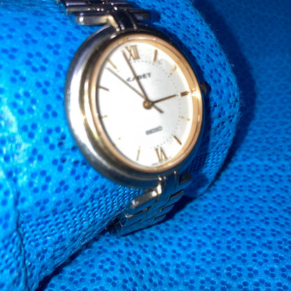 Seiko Analog Quartz Women Cadet Combination Square Women & Men