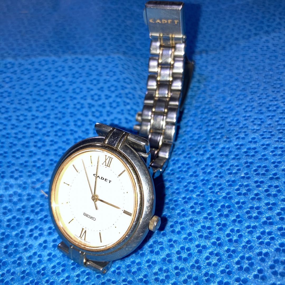 Seiko Analog Quartz Women Cadet Combination Square Women & Men