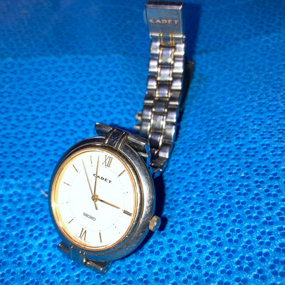 Seiko Analog Quartz Women Cadet Combination Square Women & Men
