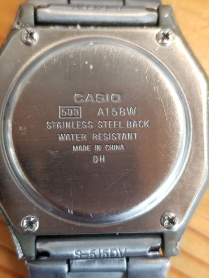 Casio Cheap-Casio A158W323 Digital Quartz Men