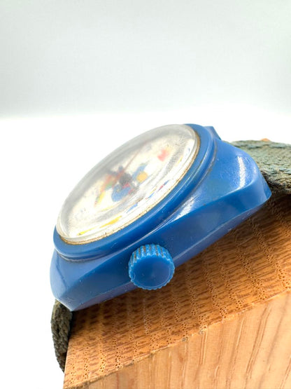 Disney Analog Mechanical (Manual) Men Donald Duck Manual Winding Watch
