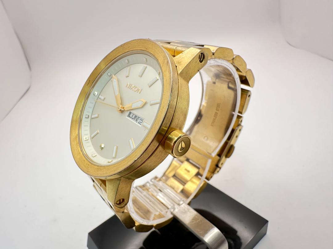 Nixon Analog Quartz Men Day-Date Watch Men'S