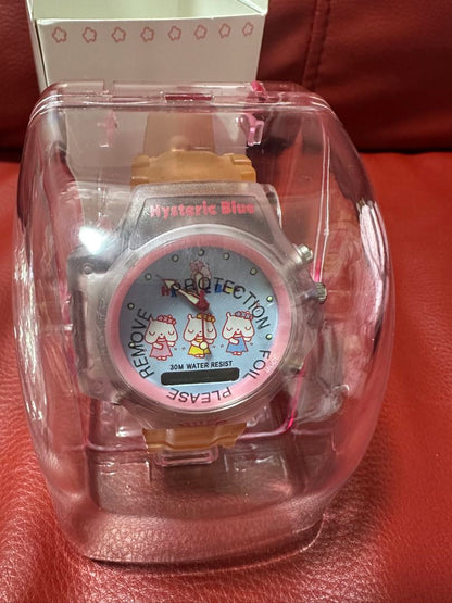 Hysteric Blue Calpis Nude Digital Quartz Women
