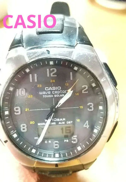 Casio Wave Ceptor Digital-Analog Solar Men