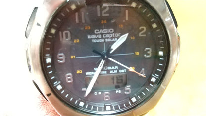 Casio Wave Ceptor Digital-Analog Solar Men