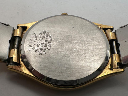 Seiko 9021-7000 Analog Quartz Men Date Watch Men'S