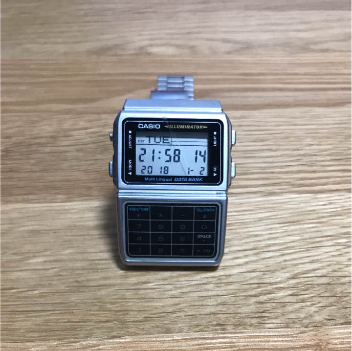Casio Data Bank Digital Quartz Men