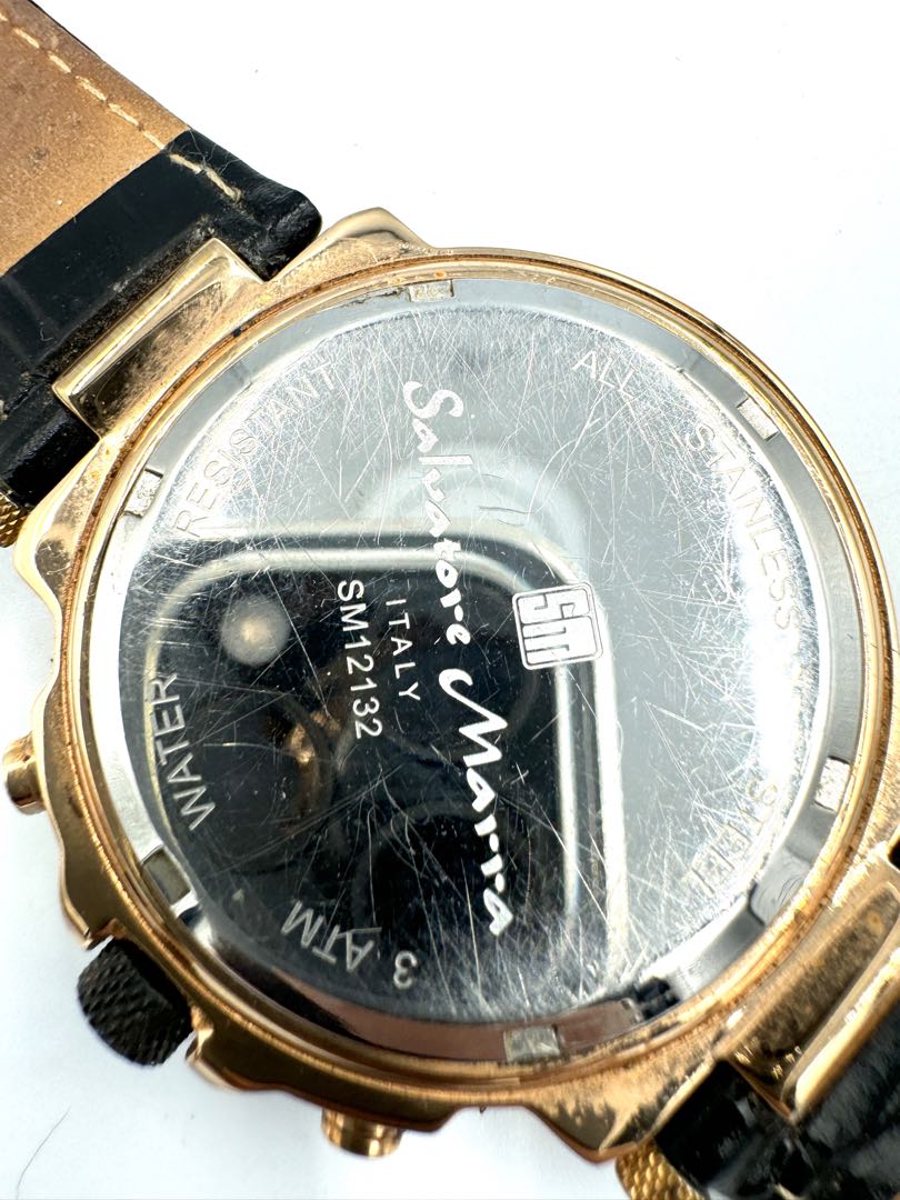 Salvatore Marra Analog Quartz Men Chronograph Watch