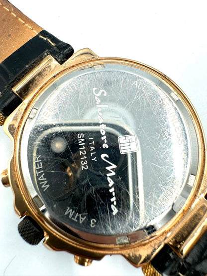 Salvatore Marra Analog Quartz Men Chronograph Watch