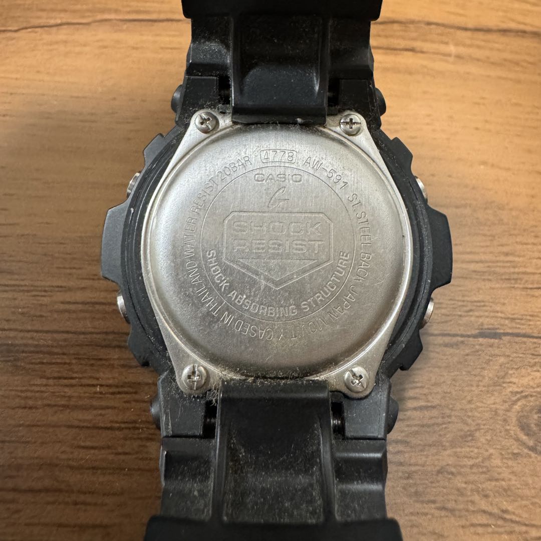 Casio AW-591 Digital-Analog Quartz Men
