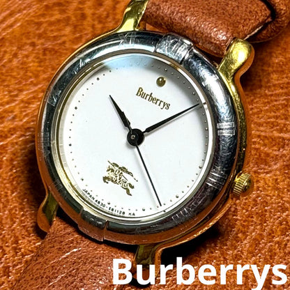 BURBERRY 4630-E60809 Analog Quartz Women S Vintage Watch 1990S Rare