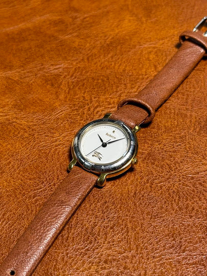 BURBERRY 4630-E60809 Analog Quartz Women S Vintage Watch 1990S Rare
